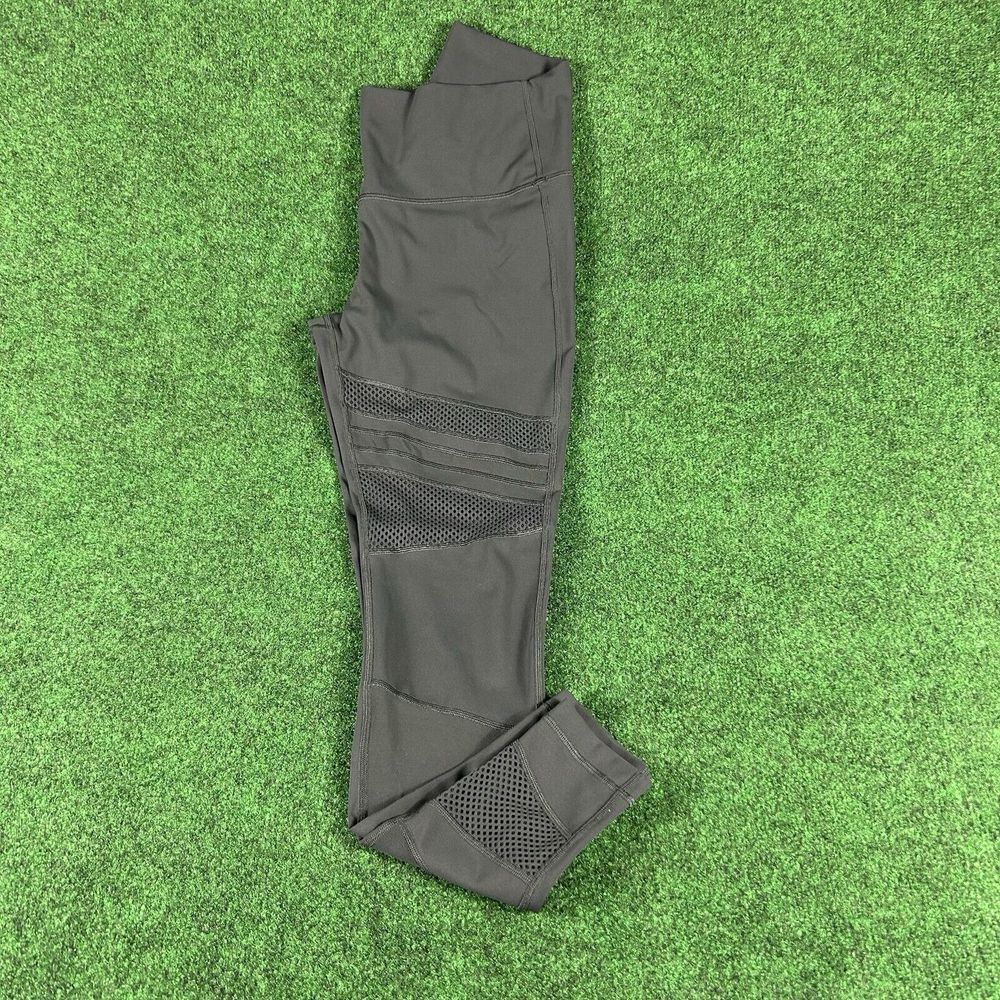 Lululemon Wunder Under High-Rise Tight leggings Mix‎ & Mesh 28" Womens 10 Grey